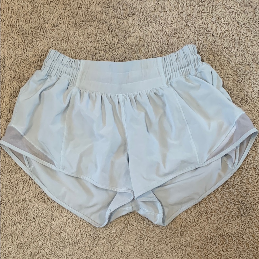 Women's Light Blue lululemon Athletic Shorts